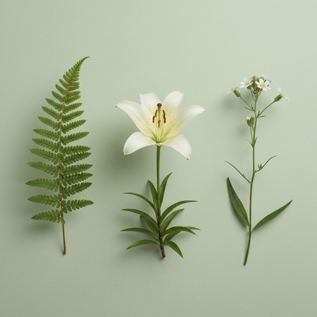 Botanical plants and herbs