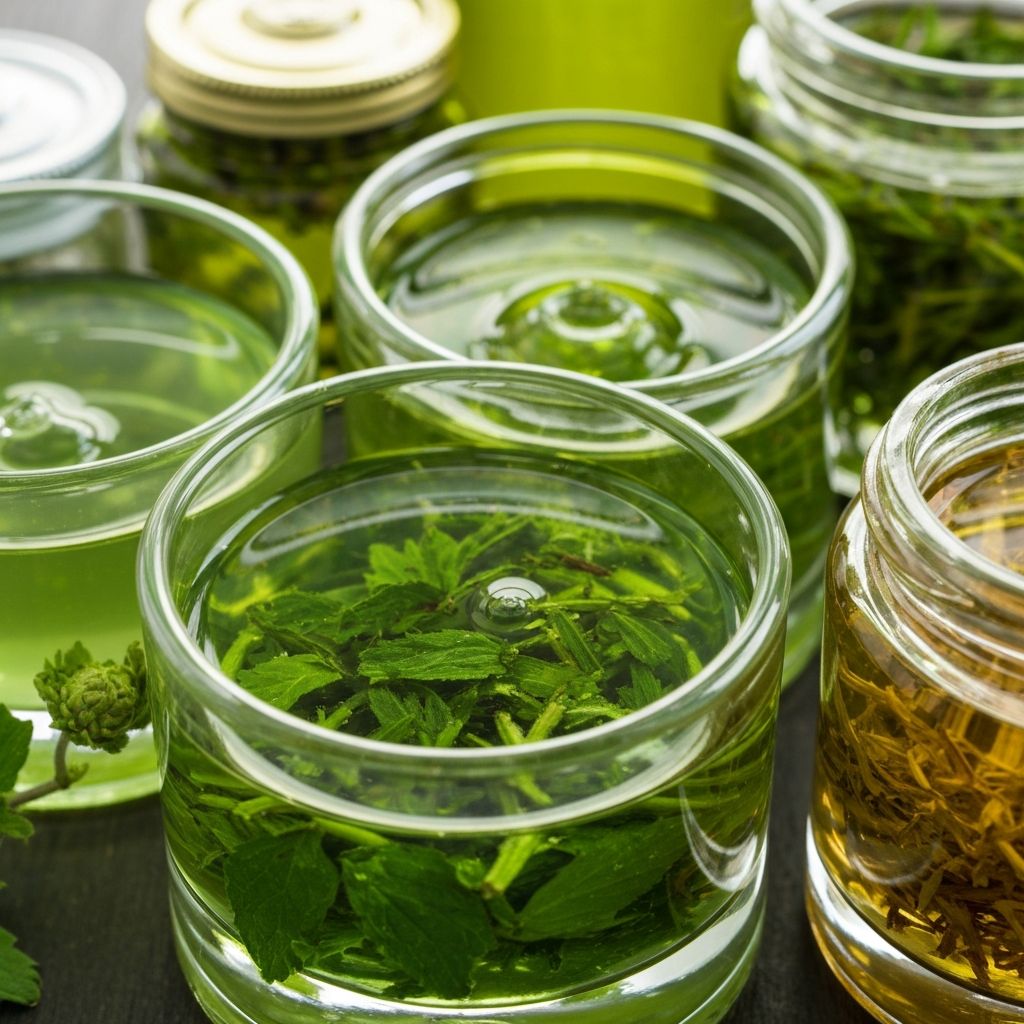 Natural botanical skincare extracts